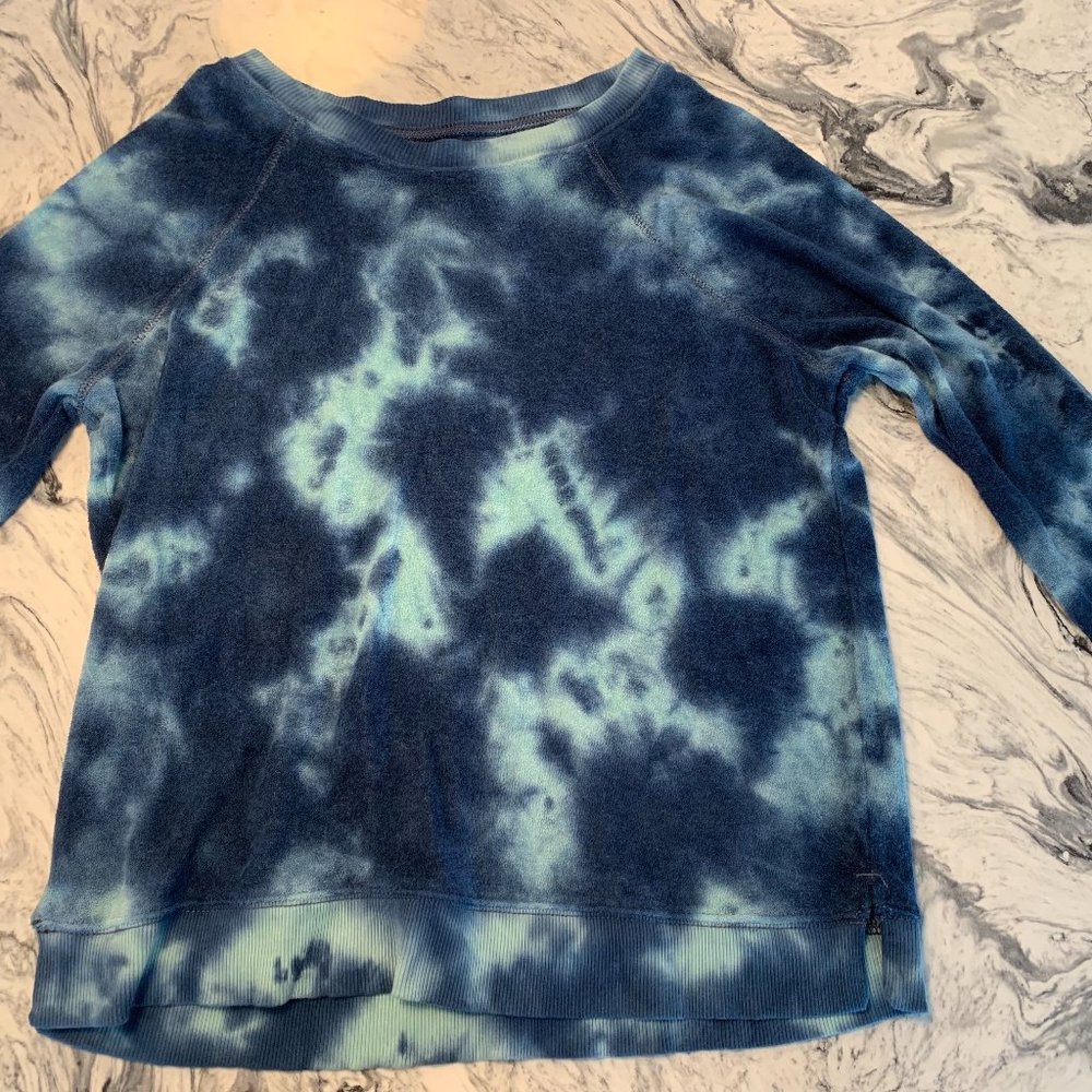 Women's Crew Neck Tie Dye Sweater